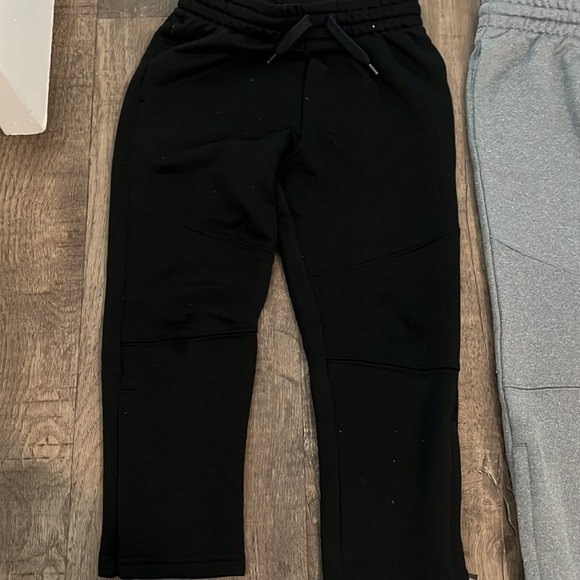 2 Pair OshKosh track pants! Zippers on ankle. Grey and Black pairs. Pockets. - Picture 8 of 12